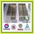 finish brushed stainless steel square tube
